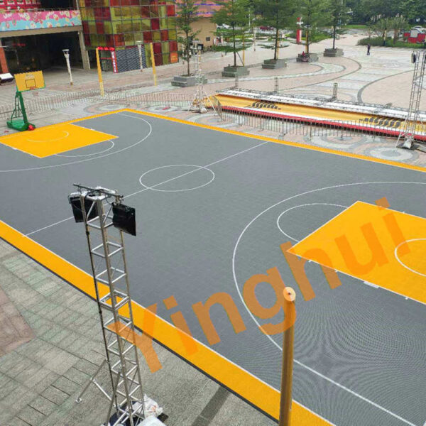 Outdoor Basketball Court Modular Flooring Tiles