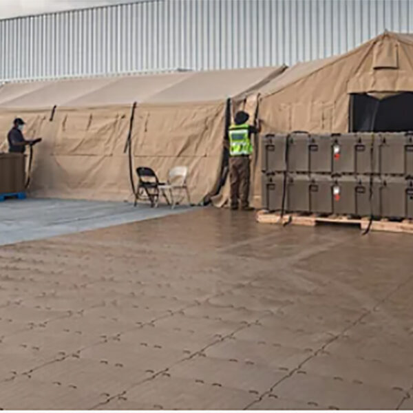 Temporary Military Modular Tent Flooring Mats